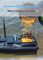 Production d'usine professionnelle vente en gros GPS télécommande leurre bateau signal 500 mètres poids 1.5Kg pilote automatique