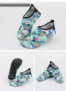 Cómodos zapatos de surf para nadar en la playa para hombres, mujeres, niños, serie <span class=keywords><strong>Flamingo</strong></span> con plantilla de malla con logotipo personalizado - Product Image 3