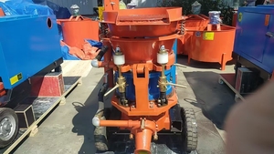 Mörtelspritzgerät für Beton, Trockenmisch-Spritzbetonmaschine <span class=keywords><strong>PZ</strong></span>-9, Trockenmisch-Zementspritzmaschine, Betonmaschine - Product Image 6