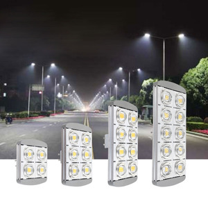 ไฟถนน LED อลูมิเนียมอัลลอยด์ 5000K แสงเดย์ไลท์ IP65 กันน้ำ AC 220V ประเภทที่ 3 สำหรับไฟถนนแบบกระจายแสง รับประกัน 10 ปี - Product Image 1