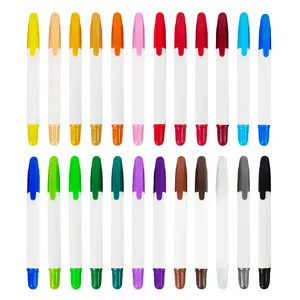 Crayones giratorios no tóxicos, lavables, sedosos, 24 colores, venta al por mayor