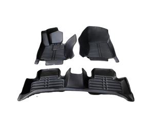 BORNSELLER Tapis de sol complets sur mesure à boucles métalliques renforcées (3/4/5 pièces) pour Audi A3 8v - Matériaux cuir et <span class=keywords><strong>EVA</strong></span> - Product Image 1