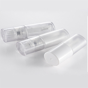 Vaporisateur de poudre sèche PET 30ML 40ml Vaporisateur à pompe ovale avec logo sérigraphié pour masques faciaux pour cheveux Bouteille de poudre libre en <span class=keywords><strong>plastique</strong></span> - Product Image 2