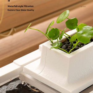 Acquario di Lusso Ecologico in Plastica per Pesci Tropicali - Piccolo Acquario da Tavolo con Riscaldamento Silenzioso per l'Allevamento di Pesci - Product Image 6