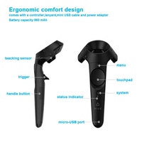 Contrôleur de jeu sans fil HTC Vive 1.0 pour casque VR Accessoire essentiel pour les expériences AR & MR