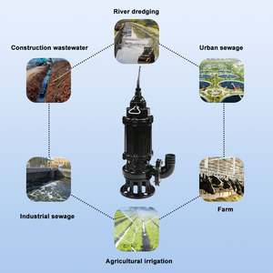 Bomba Sumergible para Aguas Residuales Antiobstrucción, Ahorradora de Energía y a Prueba de Explosiones para Drenaje en Obras de Construcción y Aguas Residuales Urbanas - Product Image 5