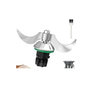 Accesorio para Robot de Cocina, Procesador Manual de Alimentos, <span class=keywords><strong>Cuchillas</strong></span> de Repuesto para Amasar Masa <span class=keywords><strong>TM5</strong></span> TM6 TM7, Base de Acero Inoxidable, <span class=keywords><strong>Vorwerk</strong></span> Bimby, Plástico - Product Image 2
