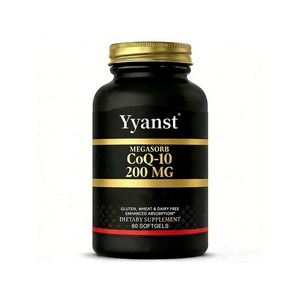 Cápsulas de CoQ10 y Megasorb de Alta Calidad y Fácil Absorción para Promover la Salud del Corazón y el Apoyo Antioxidante, Cápsulas Blandas de Uso Diario - Product Image 1