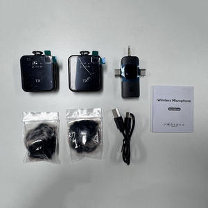 Bevin F11-2 беспроводной микрофон Hands Free беспроводной микрофон разъем 3 в 1 - Product Image 6