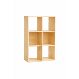 Estante Modular Sólido <span class=keywords><strong>2x3</strong></span>, Organizador de Cubos de Madera, Librería, Soporte para Tocadiscos, Organizador de Madera para Exhibición en Sala de Estar - Product Image 1