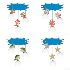 Lampada da Soffitto <span class=keywords><strong>per</strong></span> Cameretta Bambini, Tema Cartone Animato, Luce LED Antiabbagliamento, Decorazione con Bambole, Paralume in Vetro, Illuminazione Protettiva <span class=keywords><strong>per</strong></span> gli Occhi - Product Image 5