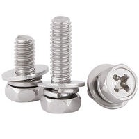 Haute résistance M2 M3 M4 M5 M6 M8 M10 acier inoxydable filetage complet vis hexagonale écrou et boulon