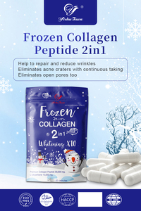 Winstown cápsulas de péptido de colágeno congelado vitamina C 2 en 1 cápsulas blanqueadoras de la piel cápsulas de colágeno para el cabello - Product Image 2