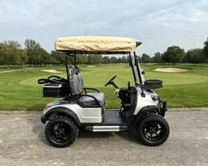 Carrito de Golf Compacto, Deslizamiento Suave, Scooter de Golf Resistente para Interiores y Exteriores, para Césped, para Caminos No Públicos - Product Image 2