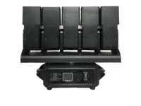 Projecteur de scène à tête mobile MOKE 5*60W RGBW LED Beam Zoom Wash avec DMX pour discothèque, club, DJ, fête