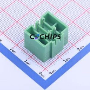 KF2EDGKVM-3.5-2*2P Plug-in Terminal Block Through hole,P=3.5mm Connector Board-to-Board / Socket Closed Screw Fixing 2x2P 3.5mm - Product Image 2