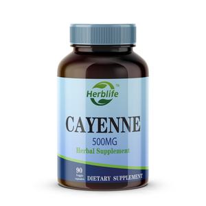 Capsules de piment de Cayenne à vente chaude OEM/ODM pour adultes, compléments alimentaires à base de plantes, soutien à la digestion - Product Image 1