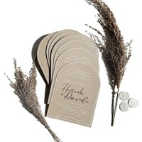 Carte d'invitation et de vœux personnalisée, moderne, écologique, de luxe, avec dorure à chaud, impression typographique et effet pop-up 3D rectangulaire, pour remise de diplôme, mariage, anniversaire