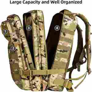 Mochila Táctica Oxford 900D de Alta Calidad, 45L, para Senderismo y Selva, Oferta 2022 - Product Image 5