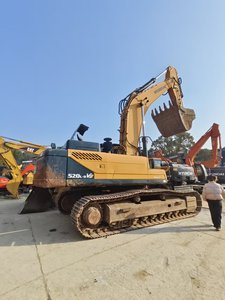 Excavatrice HYUNDAI R520LVS d'origine bien entretenue, 52 tonnes, grande excavatrice R520 R520LVS 520L-9VS, équipement de construction d'occasion - Product Image 3