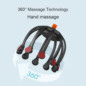 Présentation du nouveau masseur de thérapie de tête intelligent Dispositif de vibration électrique multidimensionnel pour le soulagement du stress - Product Image 4