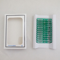 12 Pieces Histology Prepared Microscope Slides Set Middle School and Medical Study Prepared Slides From School