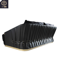 Ensemble de canapés en cuir noir et or pour maison de luxe italienne Meubles uniques les plus en forme à vendre pour villas de luxe et salons