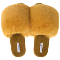 CORIFEI – Chaussons longs en fourrure de concombre respirants, antidérapants, douillets et chauds pour femme – Collection Printemps-Automne