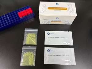 <span class=keywords><strong>Kit</strong></span> de <span class=keywords><strong>test</strong></span> cystatine C CysC canine <span class=keywords><strong>Kit</strong></span> de <span class=keywords><strong>test</strong></span> rapide <span class=keywords><strong>Kit</strong></span> de <span class=keywords><strong>test</strong></span> de diagnostic vétérinaire <span class=keywords><strong>POCT</strong></span> Utilisation pour chien - Product Image 3