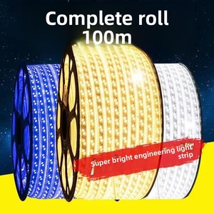 Lampu <span class=keywords><strong>LED</strong></span> Super Terang Luar Ruangan IP65 Tahan Air 220v <span class=keywords><strong>Strip</strong></span> Lampu Putih Hangat Ra90 Umur Pakai 50000 Jam Garansi 2 Tahun - Product Image 5