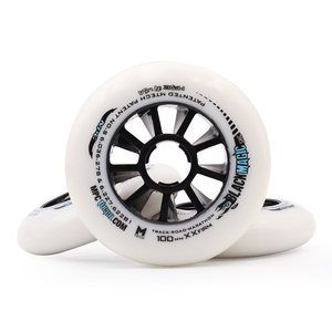 Ruedas de Patinaje de Velocidad Profesionales de PU de Alta Elasticidad <span class=keywords><strong>para</strong></span> Patinaje en <span class=keywords><strong>Calle</strong></span>, Rueda Individual con Tamaños de 90/100/110 mm - Product Image 5