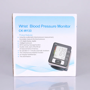 Monitor Digital de Pressão Arterial de Pulso de Alta Qualidade, Monitor de Frequência Cardíaca, Máquina Elétrica de Medição de Pressão Arterial com Certificação CE Classe II para Uso Médico - Product Image 5