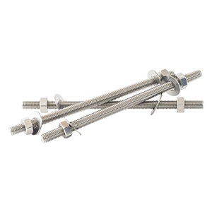 غير القابل للصدأ DIN976 موضوع كامل مسمار DIN975 - Product Image 6