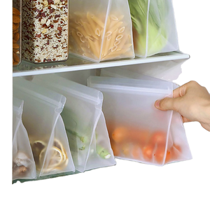 Sachets refermables en PE Mylar givrés personnalisés, recyclables et résistants à l'humidité pour l'emballage alimentaire - Product Image 1