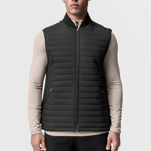 Gilet da lavoro con stampa personalizzata OEM giubbotto da uomo leggero e sostenibile - Product Image 6