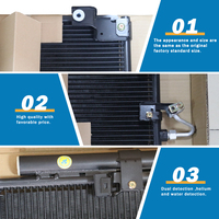 Condensador Probox 8884060040 884600G010 8846060260 8846060261 8846060262 para Toyota