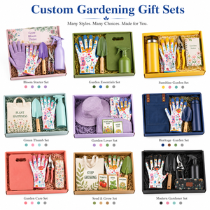 Guantes de Jardinería de Microfibra con Diseño Floral, Guantes de Trabajo para Mujer con Pantalla Táctil, Resistentes a Pinchazos, Personalizables OEM - Product Image 6