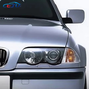 Cubiertas de pantalla de faro transparente de coche ABS para <span class=keywords><strong>BMW</strong></span> 3 Series <span class=keywords><strong>E46</strong></span> 318i 320i 323i 325i <span class=keywords><strong>328i</strong></span> 330i Sedan <span class=keywords><strong>Touring</strong></span> 1999-2001 - Product Image 5