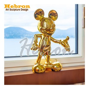 Escultura de <span class=keywords><strong>Mickey</strong></span> <span class=keywords><strong>y</strong></span> <span class=keywords><strong>Minnie</strong></span> <span class=keywords><strong>Mouse</strong></span> de Tamaño Real en Fibra de Vidrio <span class=keywords><strong>y</strong></span> Resina 3D, Hecha a Mano <span class=keywords><strong>y</strong></span> Pintada a Mano, para el Año Nuevo Chino <span class=keywords><strong>y</strong></span> Halloween - Product Image 3