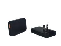 Chargeur rapide 30W GaN PD 3.0 OTP ultra fin 13,45 mm, adaptateur mural avec matériau ignifuge pour une recharge sécurisée en voyage d'affaires