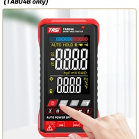 Multimètre numérique intelligent professionnel automatique TASI TA804B, 6000 comptes, écran couleur 3,5 pouces, affichage 4 chiffres, AC/DC 600V, sans contact