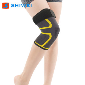 Shiwei <b>Knee</b> <b>Support</b> <b>Brace</b> Breathable Compression Protection For Sports Fitness Running Cycling Hiking Unisex Universal Fit - Product Image 3