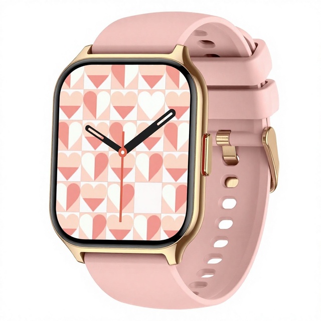 Baiyimei Customizable Smartwatch Heart Rate Blood Oxygen Pressure Monitoring Fitness Tracking for Calling TFT Screen