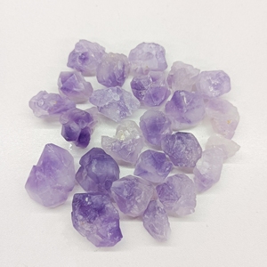 Piedras de Cristal Naturales Mixtas a Granel, Componente de Accesorio Poliedrico para Juego de Cartas del <span class=keywords><strong>Tarot</strong></span>, Amatista de Forma Irregular Tipo Guijarro - Product Image 3