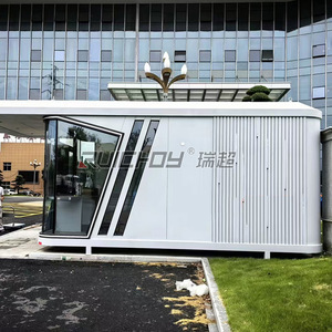 บ้านพักตู้คอนเทนเนอร์ทรงสี่เหลี่ยมผืนผ้า รุ่นโมเดิร์น สำหรับใช้งานกลางแจ้ง - Product Image 5