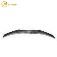 Aileron arrière en fibre de carbone sèche style M4 pour BMW Série 3 E92 & E92 M3 335i Coupé, becquet de coffre 2005-2011