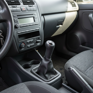2002-2009 Volkswagen Polo Car Gear <b>Shift</b> Boot <b>Knob</b> 5th Speed LONG Feature 6q1711113f - Product Image 3