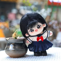 Peluche personnalisée en coton doux, mini poupée Kpop Idol, jouet en peluche personnalisable, adorable petite figurine, cadeau délicat et mignon à collectionner