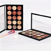 Palette de fards à paupières MLM Matte Earth Shade, résistante à l'eau, poudre fine et douce, effet stéréo, cosmétique portable, logo personnalisé