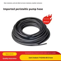 Tube de pompe péristaltique Saint-Gobain A-60-G, tube en caoutchouc/silicone importé, résistant aux hautes températures, résistant aux acides et aux alcalis